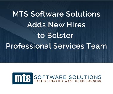 Banner rectangle for Press Release: MTS Software Solutions Adds New Hires to Bolster  Professional Services Team