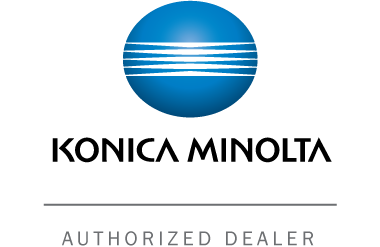Logo for Konica Minolta Authorized Dealer