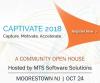 Banner rectangle for Event: CAPTIVATE 2018 - A Community Open House hosted by MTS Software Solutions, October 24