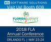 Banner rectangle, Event: Visit Us May 23-24 at the Florida Library Association (FLA) Conference Booth 608